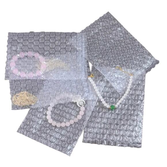 4x6 Bubble Bags Open End Protective Wrap Pouches - Picture 3 of 4